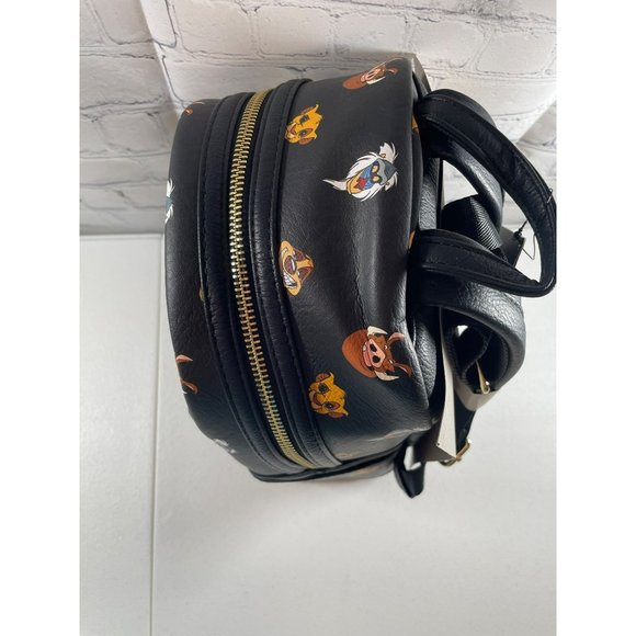 Loungefly Disney NWT The Lion King Black Mini Backpack RARE - Picture 4 of 12